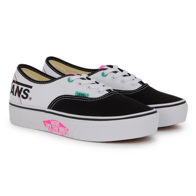 vans authentic platform pink