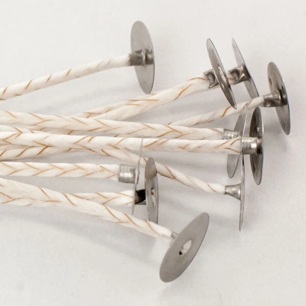 Candle Wicks and Sustainers Wedo ECO 120mm Long Various Sizes Candle Making DIY