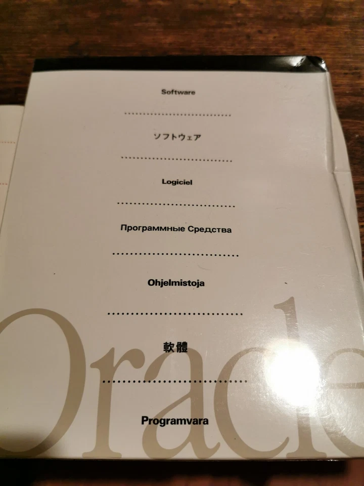 ORACLE Forms Runtime Software For Windows Version 4.0,  1993 SEALED - Image 3 of 4
