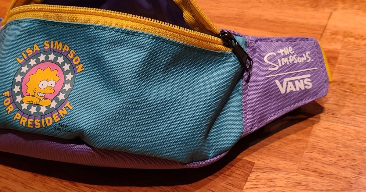 Vans x The Simpsons Lisa for President Fanny Pack Lumbar Vans x The Simpsons Lisa for President Fanny Pack Lumbar