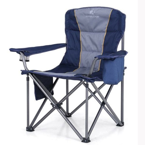 ALPHA CAMP E01CC401-BLUE Camping Chair - Blue - Picture 1 of 1