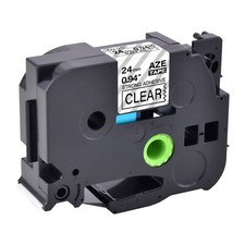 1PK Compatible with Brother P-Touch Clear Tape Strong Adhesive TZe TZ-S151 24mm