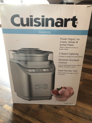 cuisinart electric ice cream maker ice 70