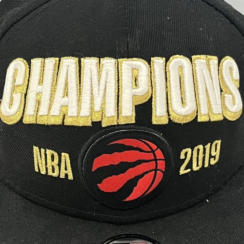 New Era 2019 Champions NBA Basketball Toronto Raptors Snapback Hat Youth Size - Picture 3 of 15