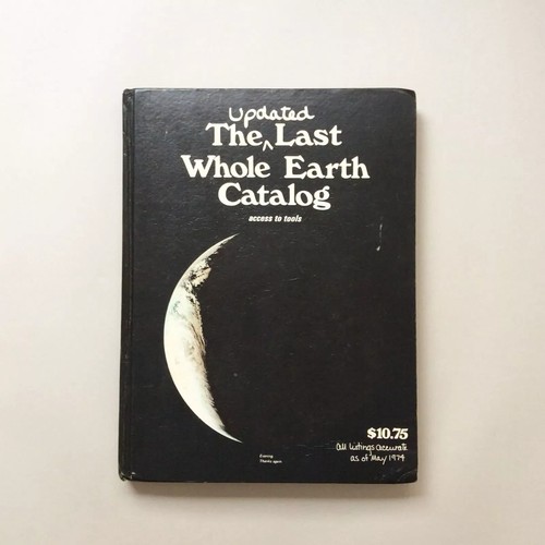 Stuart Brand "The Last Whole Earth Catalog" Hardcover English used eBay