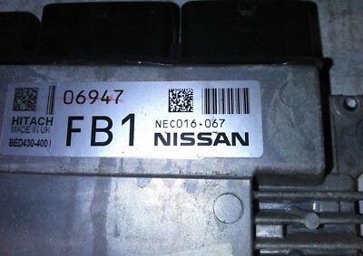15-16 Nissan Juke 1.6L MR16DDT AT ECU ECM PCM Engine