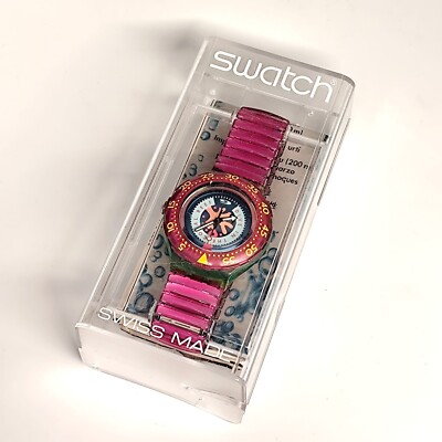 Armbanduhr Swatch Scuda 200 Dive IN The Coral Reef