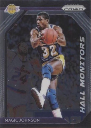 Prizm 19-20 2019 Magic Johnson Red White & Blue Prizm #25 | eBay