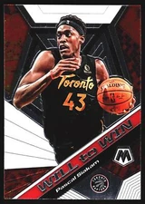 Pascal Siakam 2019-20 Panini Mosaic Will to Win Toronto Raptors NBA Card No.8