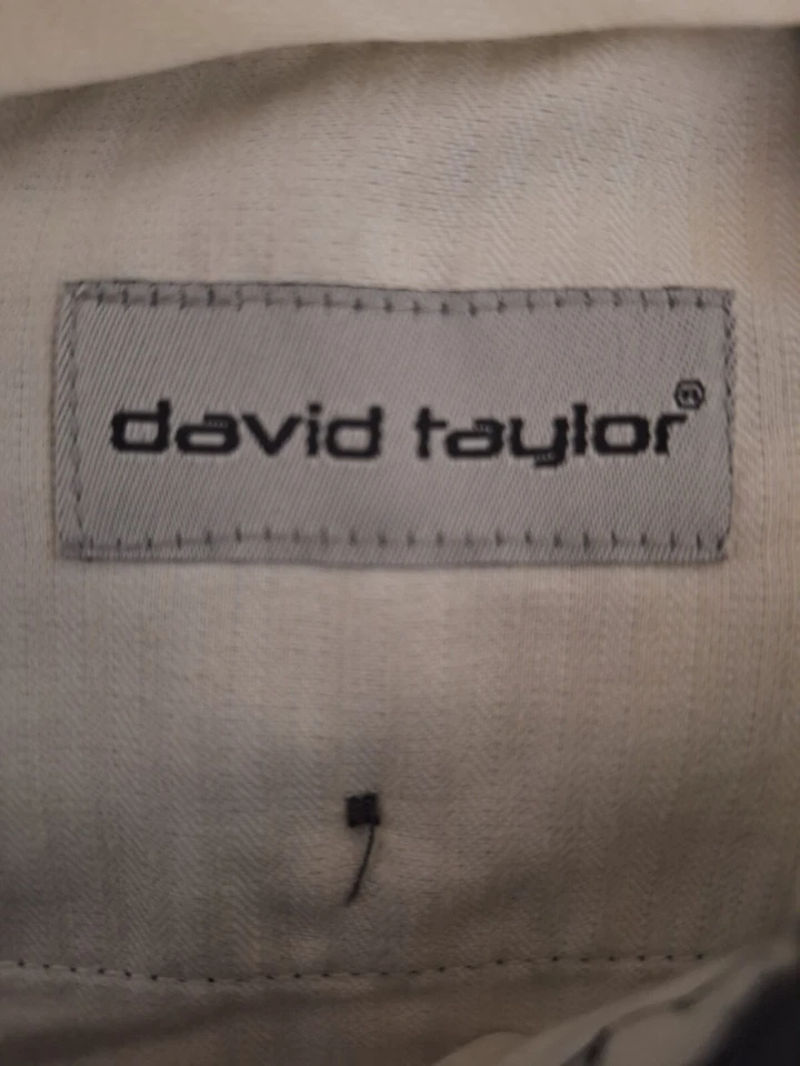 Flexslax II Pants Mens 48X30 Solid Gray Flat Front David Taylor - Image 4 of 4