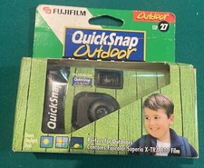 Vintage Fujifilm Quicksnap Outdoor Camera 27 Exp July 2001 35mm