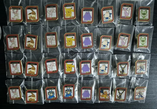 Pokemon Metal Solapa Pin Insignia Pikachu Eevee Charizard Pokemon Corea Exclusivo - Imagen 17 de 23
