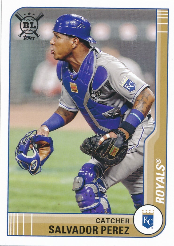 #136 SALVADOR PEREZ 2021 Topps Big League KANSAS CITY ROYALS