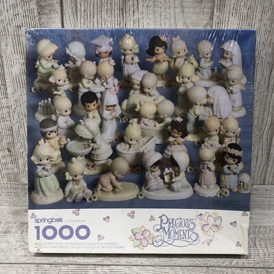 1998 VTG Authentic Springbok Precious Moments 1000 Piece Jigsaw Puzzle New