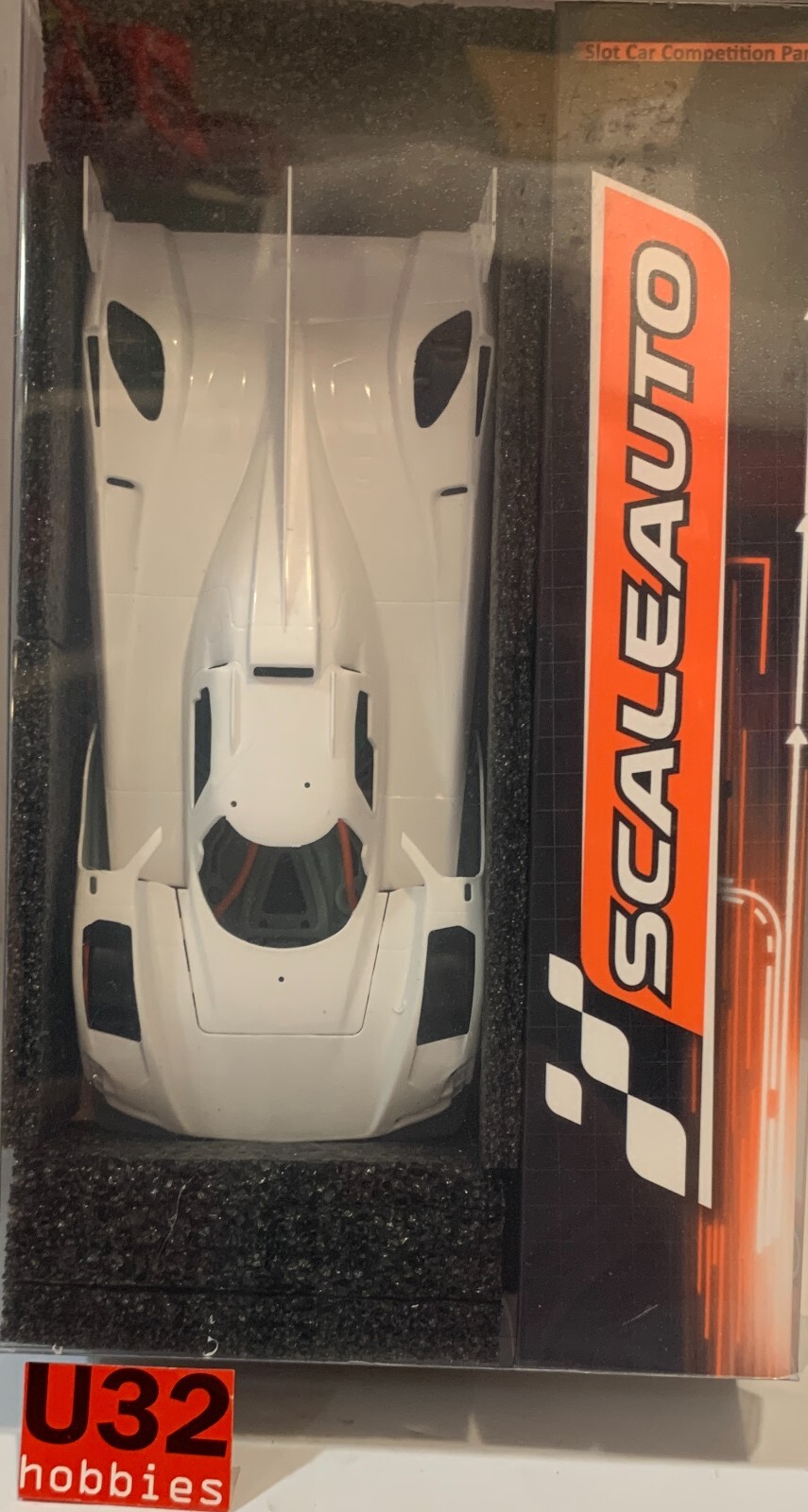 Slot Car scaleauto SC-6377 Cadillac V-Lmh Hypercar Anglewinder White Racing Kit