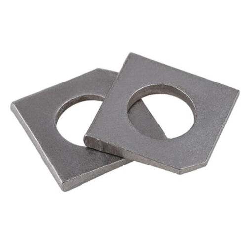 M6 M8 M10-M30 Square Bevel Washers I-Beam Flange Wedge A2 Stainless Steel DIN435 - Picture 3 of 5