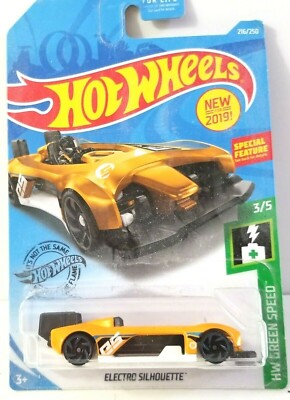 Hot Wheels Electro Silhouette HW Green Speed 3 of 5 2017 216/250