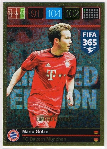 Tarjetas de fútbol americano Panini FIFA 365 2015-2016 Adrenalyn XL ☆ edición limitada ☆ - Imagen 11 de 25