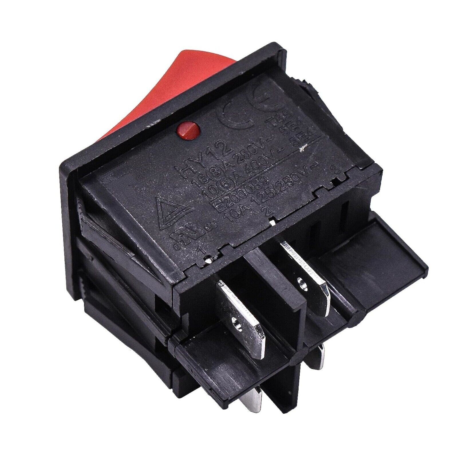 ON Off Rocker Switch 4-Prong 10A 125V Compatible with KEDU HY12, UL ...