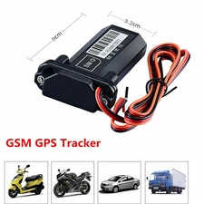 Car Vehicle Motorcycle GSM GPS Tracker Locator Global Real Time Tracking Device