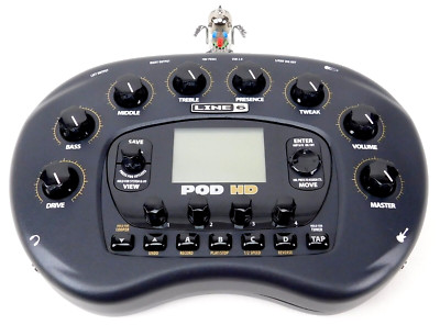 Line 6 Pod HD Amp Modeler Guitar Preamp + Neuwertig + 1,5Jahre Garantie