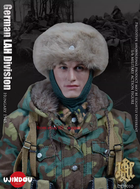 Ujindou Ud9010 Wwii German Lah Division Hungary 1945 1/6 Action