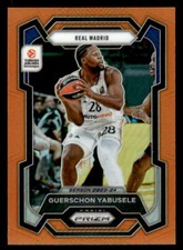 Guerschon Yabusele 2023-24 Panini Prizm EuroLeague #120 Orange #/49