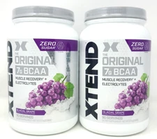 2x The Original 7G BCAA Glacial Grape, Men & Women, 2.58 lbs 90 Servings 01 2026