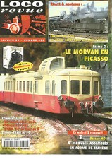 LOCO REVUE N°621 RESEAU HO : 6 MODULES ASSEMBLES EN FORME DE MANEGE / MORVAN