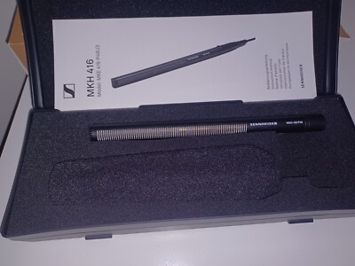 Sennheiser MKH416-P48 U3＆Classic-Softie Professional shotgun microphone for broadcast applications