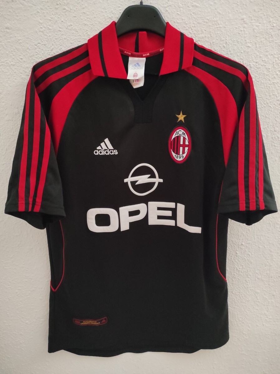 AC MILAN 2000-2001 Shevchenko 7 Opel camiseta shirt trikot maillot