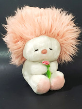 Dakin Frou Frou Nature Babies White w/Pink Hair 1982 Plush Stuffed Animal Vtg