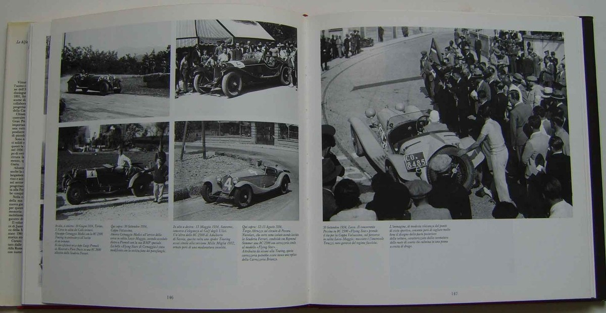 Le Alfa Romeo di Vittorio Jano 書籍 Le Alfa Romeo di Vittorio Jano Luxury large format book on Alfa