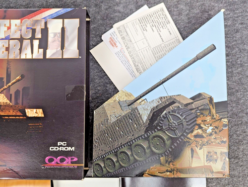 CIB Perfect General II Big Box (PC, 1994) Tank Strategy CD-ROM - VGUC - Picture 11 of 18