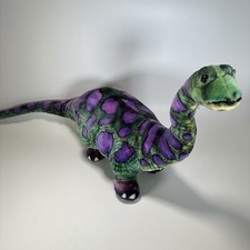 Melissa  Doug Large Dinosaur Apatosaurus Stuffed Animal Plush Wired 40" Long