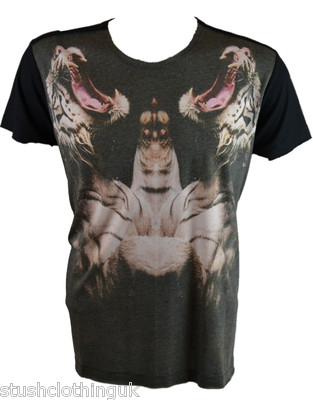 Sons of Heroes Herren Tanzende Tiger T-Shirt (SOHTS003)