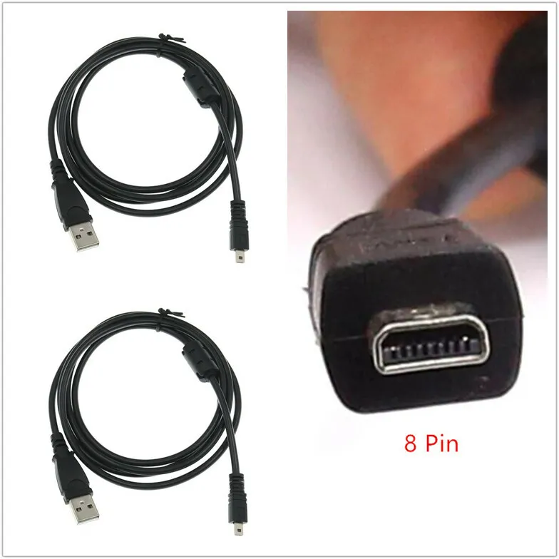 Tethered Shooting Cable USB To Mini 8 Pin Male 5M