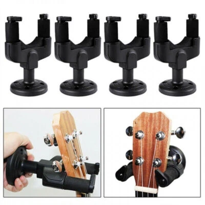 TWSOUL Guitar Hanger Wall Mount Stand Hook Holder Bracket Ukulele Bass Keeper Bracket