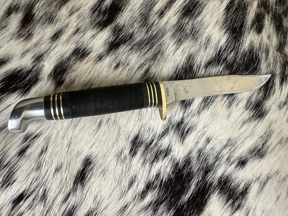 CUCHILLO DE PÁJARO Y TRUCHA VINTAGE CAMILLUS N.Y. EE. UU. 1006 HOJA FIJA 1940’S-1950’S Foto 2 de 4