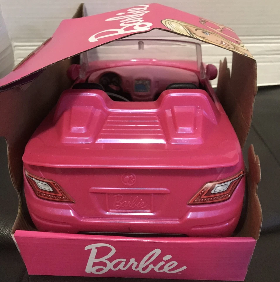 Toys-Barbie - Glam Convertible (DVX59) /Juguetes NUEVO Foto 2 de 3