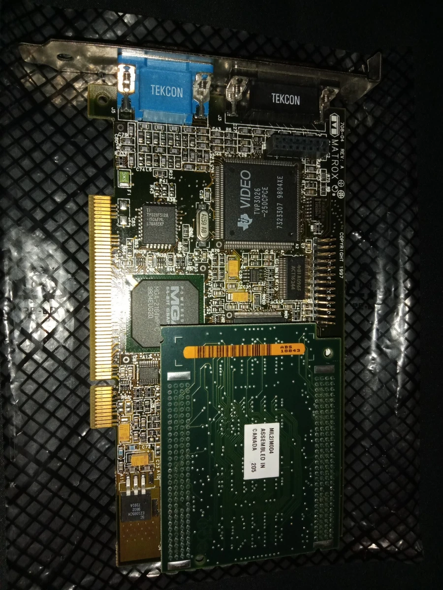 Matrox 4 MB Memory Computer Graphics Cards for PCI for sale | eBay
