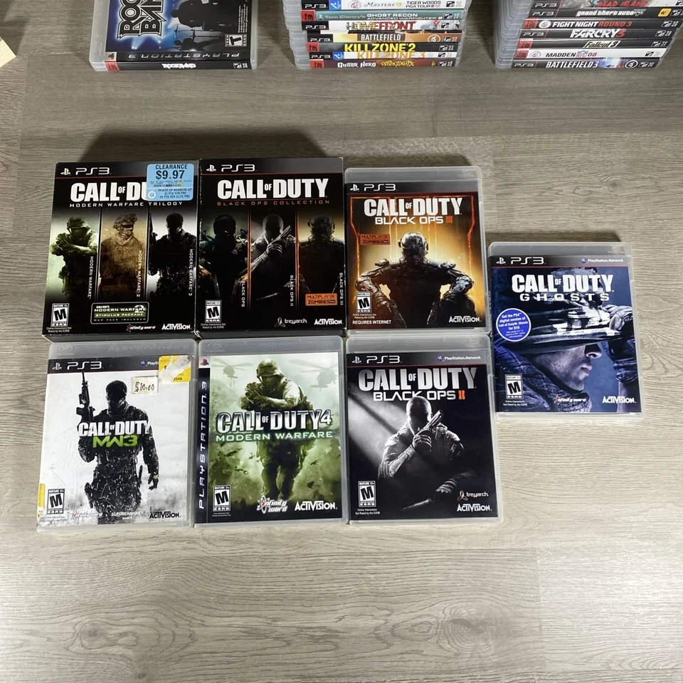 PS3 CIB Video Game Mixed Lot Of 30 Games - Borderlands, GTA, COD - Playstation 3 - Image 4 of 4