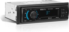 Single DIN Car Stereo Bluetooth AM FM Radio USB AUX