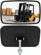 Universal Rear Or Side View Mirror For Forklifts Warms Curved Non-vibrating Universal Rear Or Side View Mirror For Forklifts Warms Curved Non-vibrating