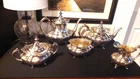 REED AND BARTON STERLING SILVER HAMPTON COURT TEA COFFEE SET