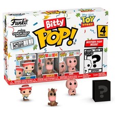 Blister 4 Figuras Bitty Pop Disney Toy Story Jessie