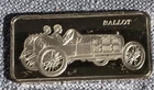 1979 - Franklin Mint 1 Oz .999 Fine Silver Bar - 1919 Ballot Design