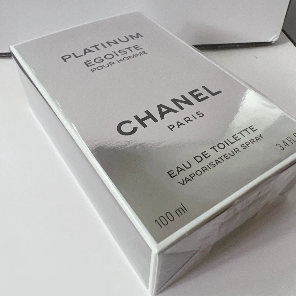Chanel Platinum Egoiste Eau de Toilette Spray 3.4 OZ / 100 ml Nuevo Sellado En Caja. Foto 2 de 3