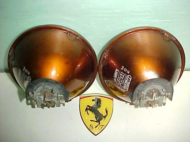 Ferrari 275 Front Left, right Headlight bulbs Pair