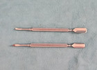 2-Nail Art Cuticle Pusher Spoon Remover Manicure Pedicure Tool=US fast ship — photo 1